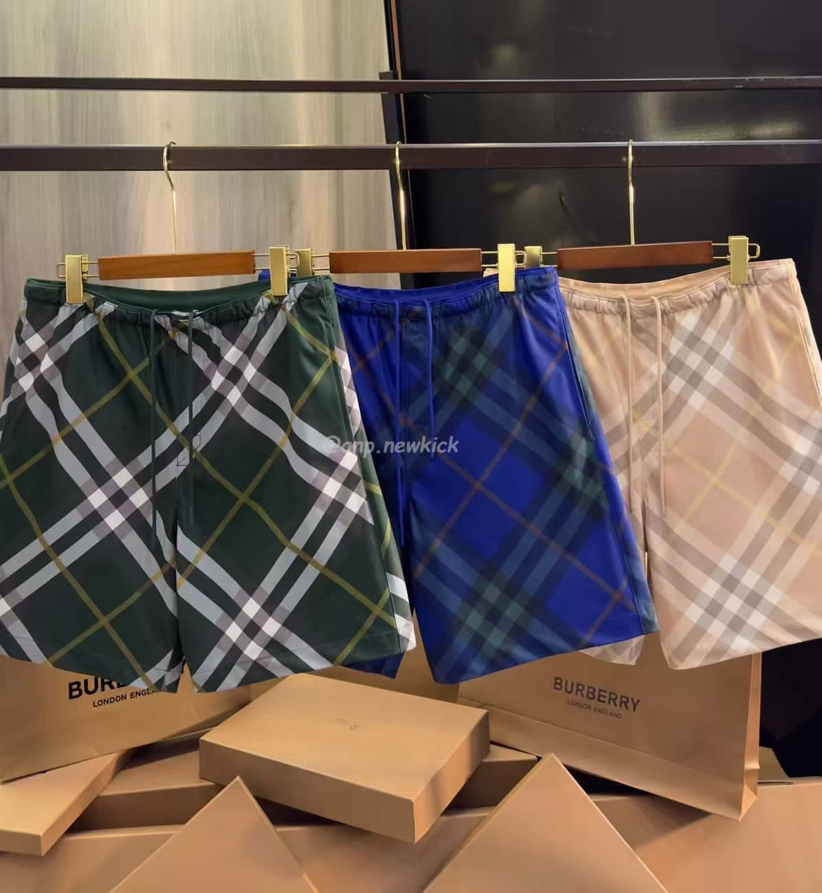 Burberry Patchwork Plaid Green Blue Brown (5) - www.newkick.vip